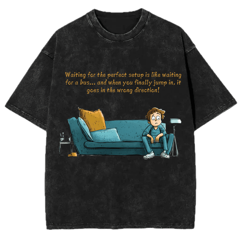 Perfect setup Vintage meme tshirt